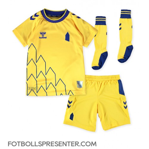 Everton Dwight McNeil #7 Tredje tröja Barn 2022-23 Kortärmad (+ korta byxor)